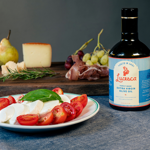 Lucesca Extra Virgin Olive Oil: The Glass