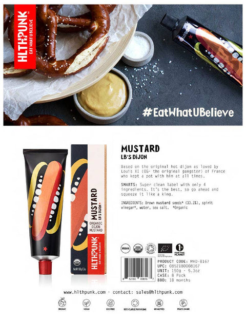 LB's Dijon Mustard Organic