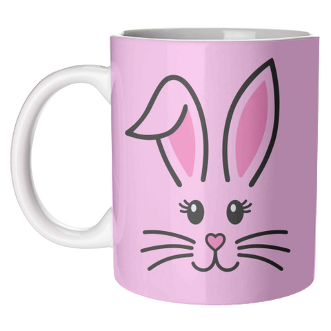 Mugs 'Pink Bunny' by Lilly Rose