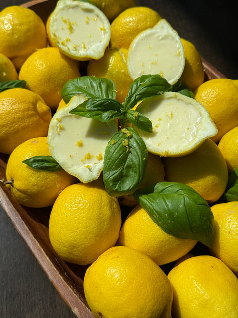 Pasta alla Nerano, Insalata Caprese & Posset al Limone