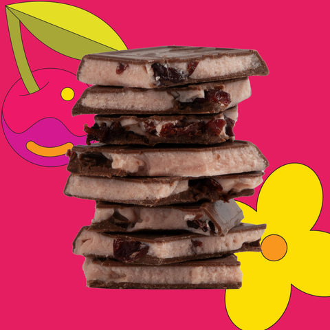 Cherry Bomb Truffle Bar