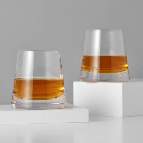 Viski - Raye™ Burke Crystal Whiskey Glasses - Set of 2