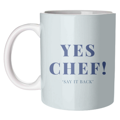 Mugs 'YES CHEF!' by Lilly Rose