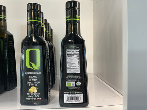 Quattrociocchi Organic Lemon Evoo