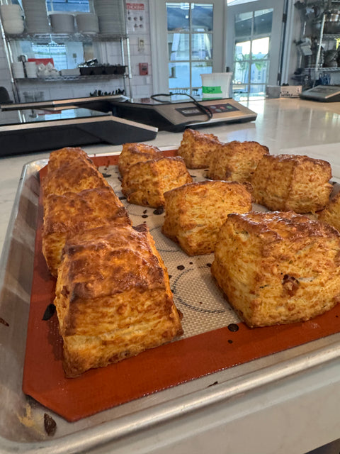 Homemade Biscuits assorted flavors with Pumpkin-Honey Butter
