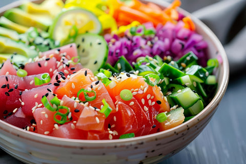 Knife Skills:  POKE BOWL