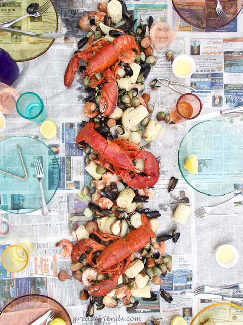 Lobster and Clam Bake Event on The Merc Patio