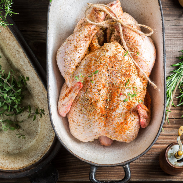 Local Organic Ready to Roast Turkey  (12-16lbs)