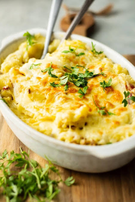 Cheesy Mashed Potatoes alla Bob