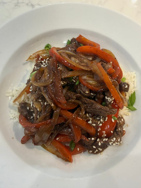 Stoked Athletics x Babylon Mercantile: High‑Protein Pepper Steak Cooking Class