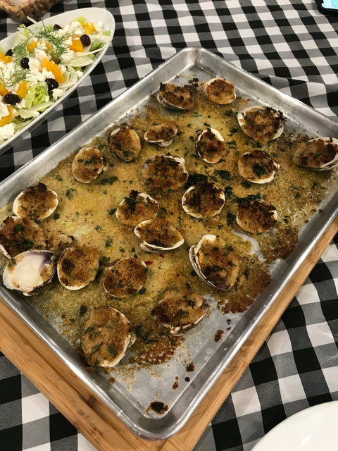 Italian Summer: Spaghetti alle Vongole, Baked Clams Oreganata, Limoncello Semifreddo - Leave with Your Own Homemade Limoncello
