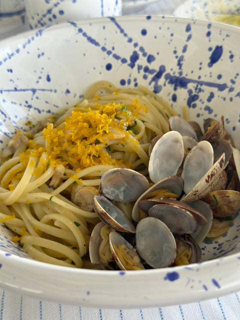 Italian Summer: Spaghetti alle Vongole, Baked Clams Oreganata, Limoncello Semifreddo - Leave with Your Own Homemade Limoncello