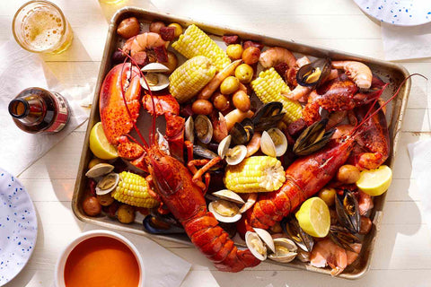 Lobster and Clam Bake Event on The Merc Patio
