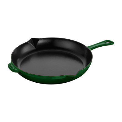 Staub - Frying Pan W/ Cast Iron Handles - 5QT - Basil