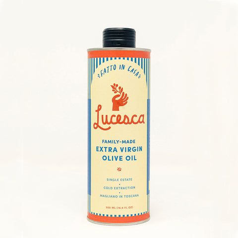 Lucesca Extra Virgin Olive Oil: The Tin