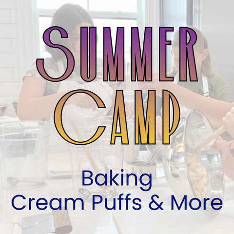 Kids Summer Day Camp: Bakeshop: Cream Puffs and More