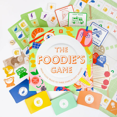 Foodies Trivia Board Game | Dinner Party Game |