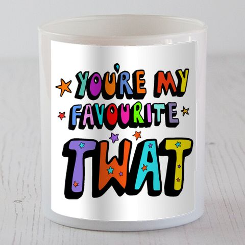 Scented Candles 'colourful you're my fav