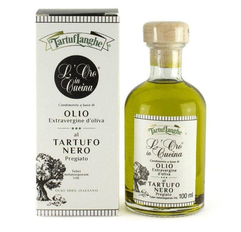 Black Truffle Extra Virgin Olive Oil by TartufLanghe