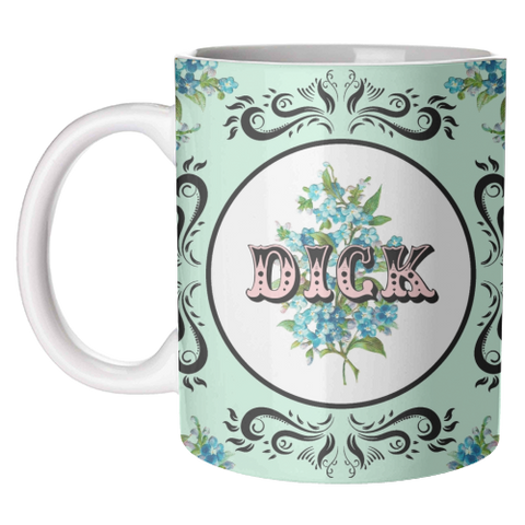 Mugs 'DICK' by Wallace Elizabeth