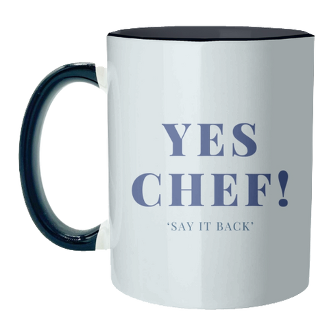 Mugs 'YES CHEF!' by Lilly Rose