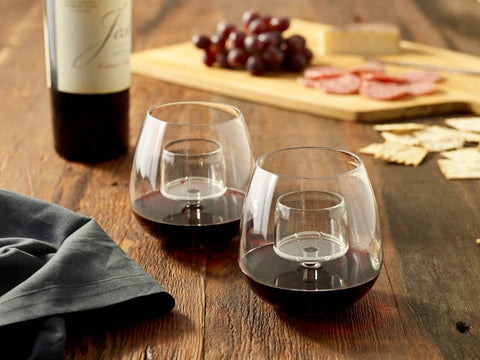 The Shatterproof Aerating Wine Glass (Set of 2)