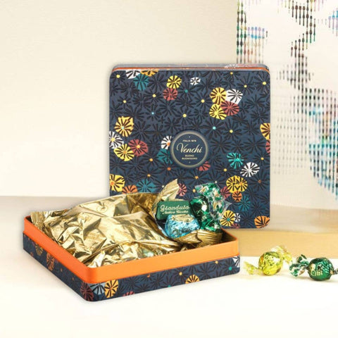 Murrine Tin Gift Box - Assorted Gourmet Italian Chocolate