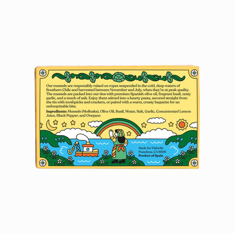 Mussels in Basil Pesto