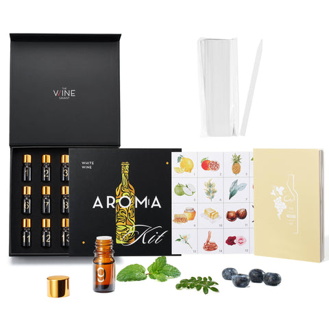 White Wine Aroma Kit, Tasting & Smelling 15 Aroma Set