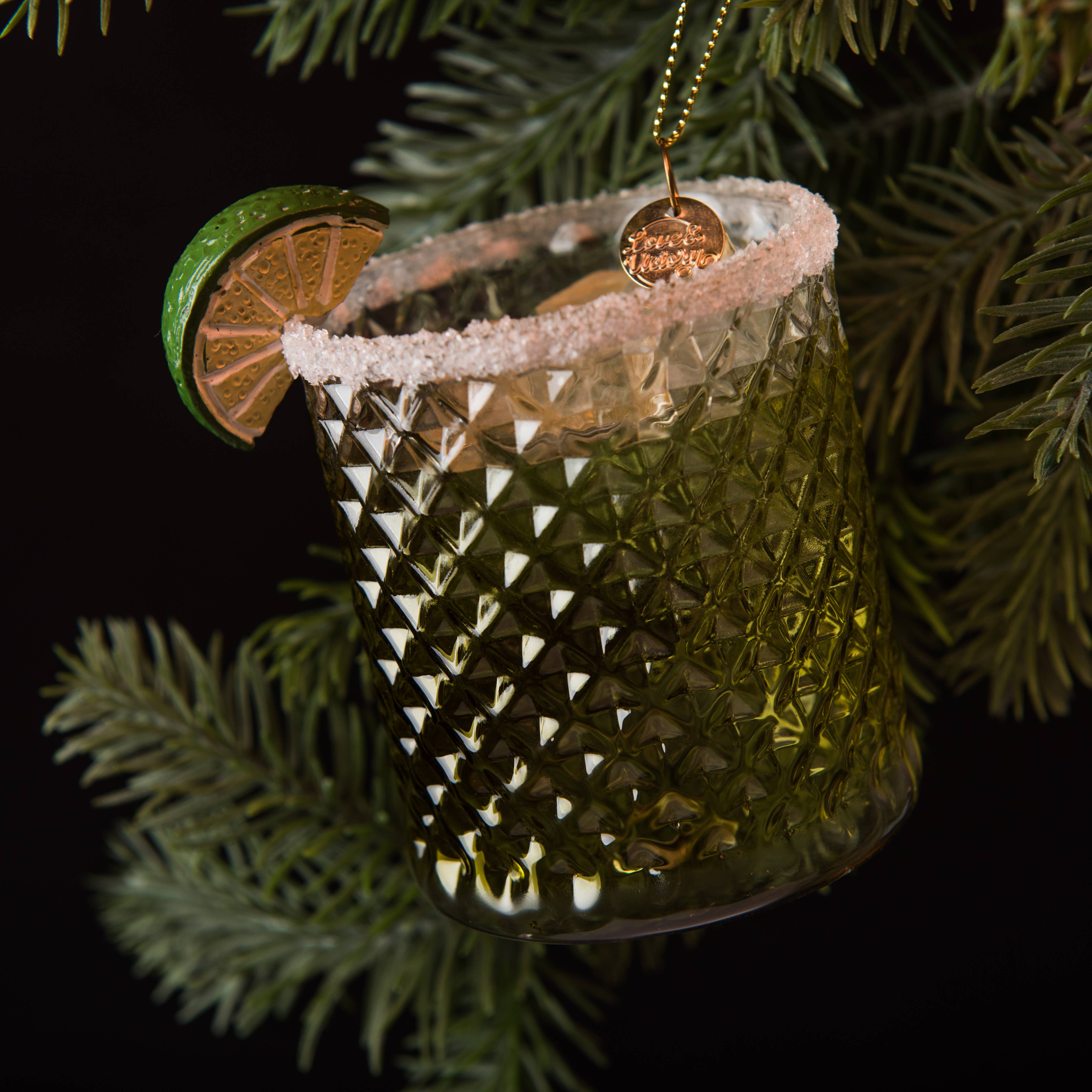Love & Victory Margarita Cocktail Ornament - Thumbnail 2