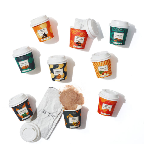 Gourmet Gift Set of Mini Cup Hot Chocolates Set of 9