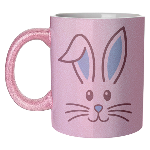 Mugs 'Blue Bunny' by Lilly Rose