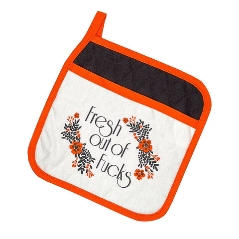 Fresh Out | Unique Fall Gift Funny Pot Holders