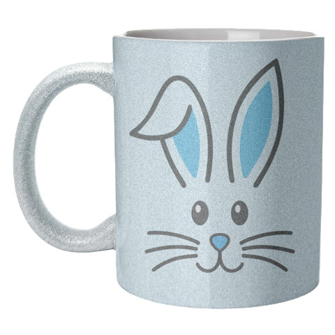 Mugs 'Blue Bunny' by Lilly Rose