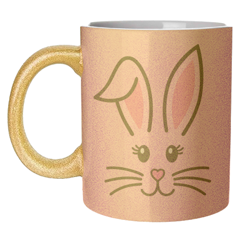 Mugs 'Pink Bunny' by Lilly Rose