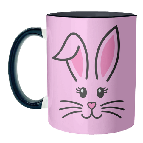 Mugs 'Pink Bunny' by Lilly Rose