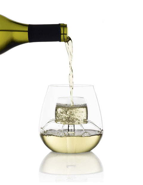 The Stemless Aerating Wine Glass (Set of 2)