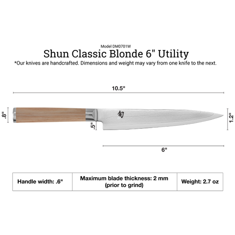 Shun Classic 6-in. Utility Knife