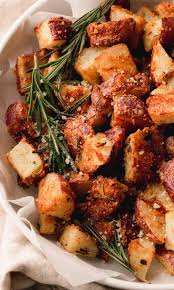 Date Night:  Chicken Piccata w/ Broccoli Rabe,  Roast Potatoes, & Zabaglione
