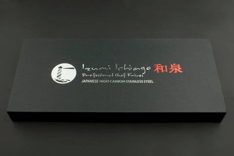 IZUMI ICHIAGO-3 pcs Chef knives Set w/Japanese steel & Tecaran