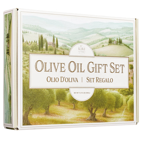 Olive Oil Gourmet Sampler Gift Set of 8 - Extra-Virgin