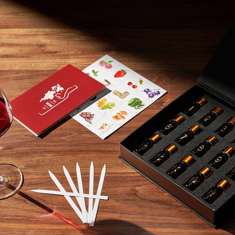 Red Wine Aroma Kit, Tasting & Smelling 15 Aroma Set