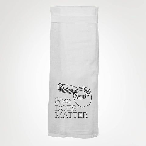 Size Does Matter | Funny Kitchen Towels