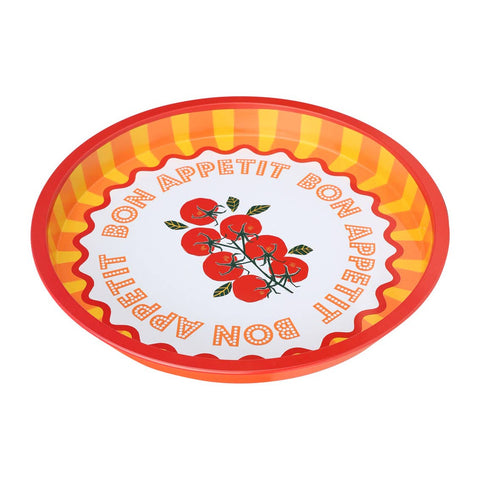 Tomato Tin Tray | 31cm | Spring | Summer |