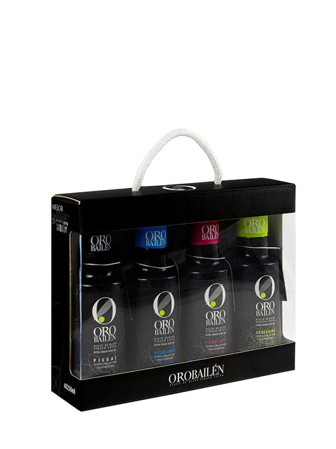 Oro Bailen Reserva Familiar Monocultivar Gift Set 4-Pack