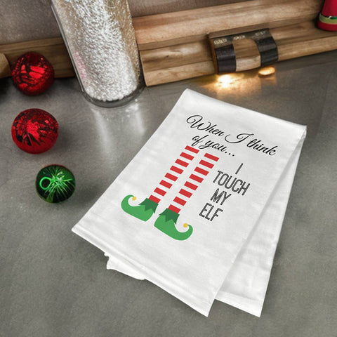 Touch My Elf | Christmas Kitchen Towels