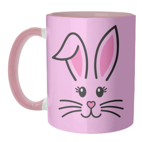 Mugs 'Pink Bunny' by Lilly Rose