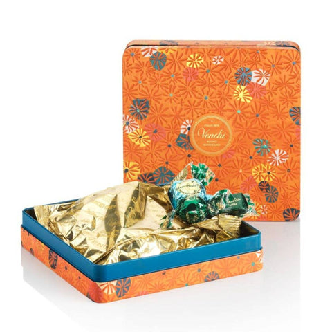 Murrine Tin Gift Box - Assorted Gourmet Italian Chocolate
