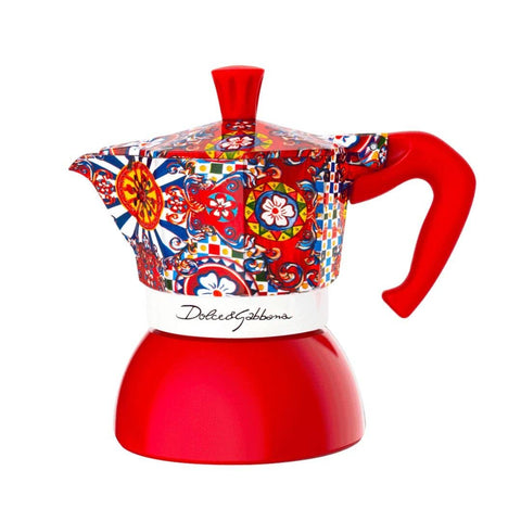 Moka Induction 4 cup Bialetti Dolce&Gabbana | Sicilian Cart