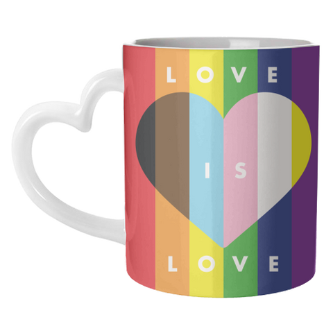 Mugs 'Love Is Love' by Tea Filipi